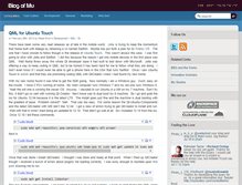 Tablet Screenshot of blogofmu.com